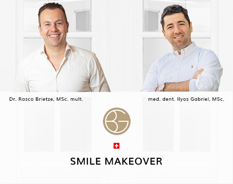 Smile Makeover, Zahnärzte Ebmatingen, Dr. Brietze & Dr. Gabriel 