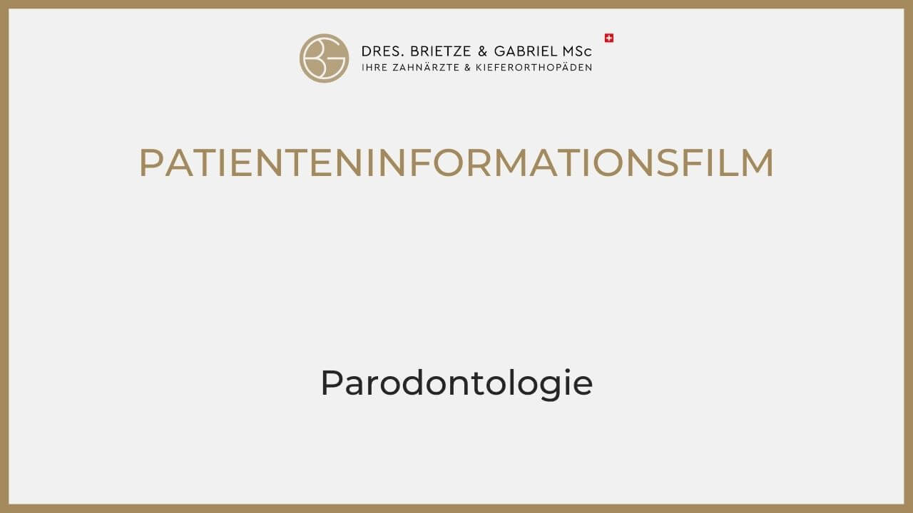 Parodontologie, Zahnärzte Ebmatingen, Dr. Brietze & Dr. Gabriel